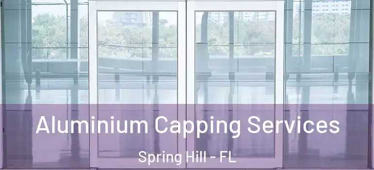  Aluminium Capping Services Spring Hill - FL