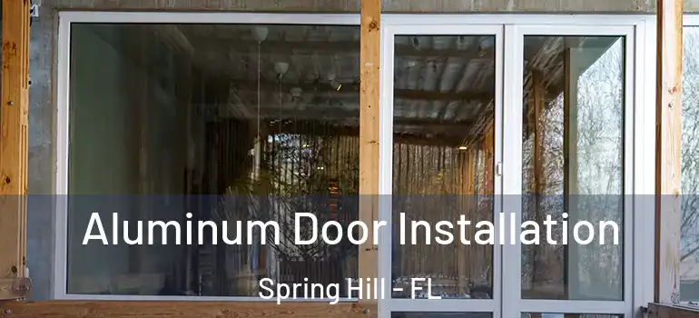  Aluminum Door Installation Spring Hill - FL