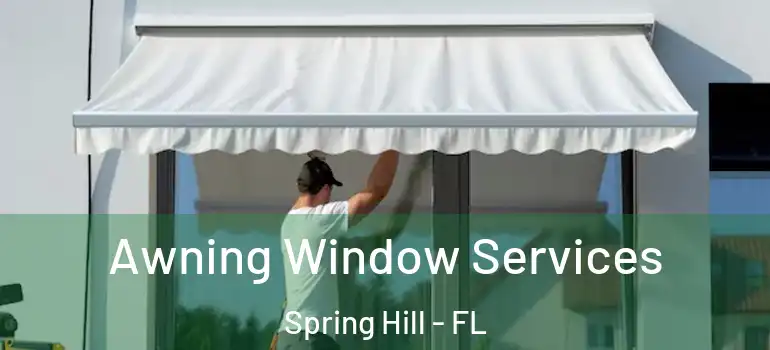  Awning Window Services Spring Hill - FL