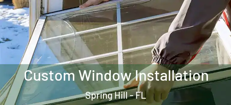  Custom Window Installation Spring Hill - FL