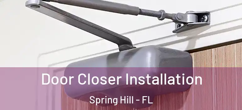  Door Closer Installation Spring Hill - FL