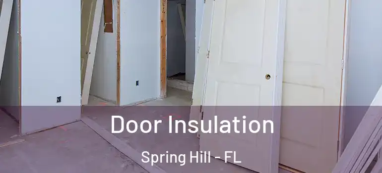  Door Insulation Spring Hill - FL