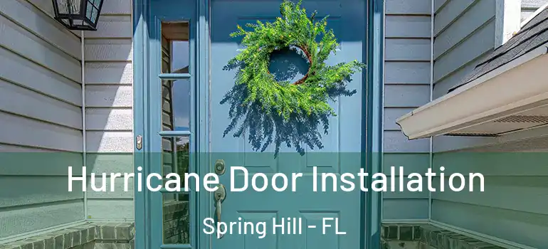 Hurricane Door Installation Spring Hill - FL
