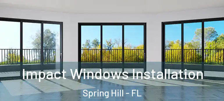  Impact Windows Installation Spring Hill - FL
