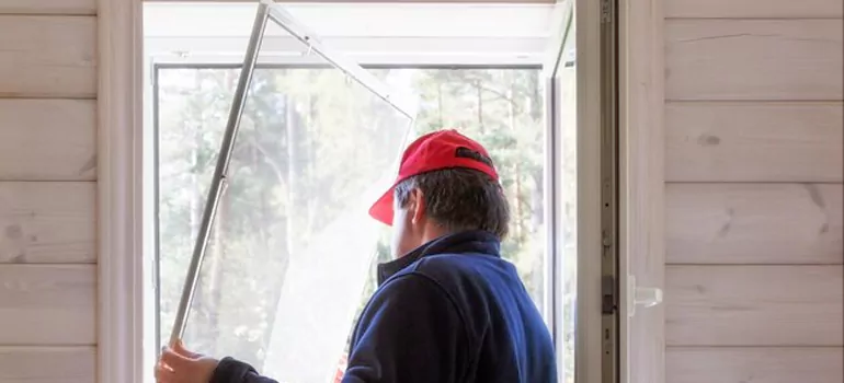 Expandable Window Screen Installation in Spring Hill, FL