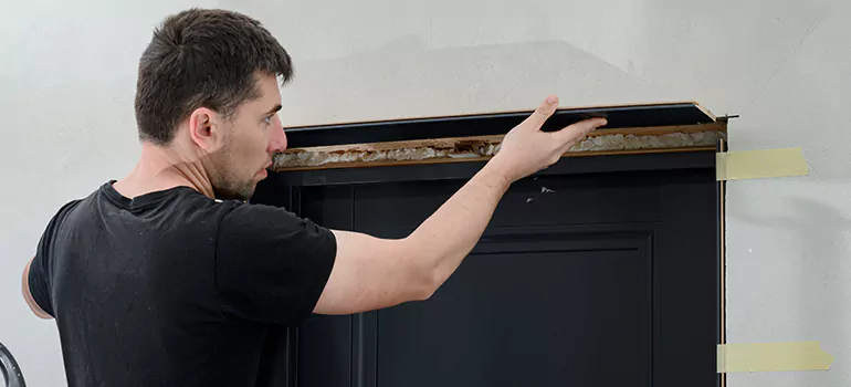 Wood Door Hole Repair in Spring Hill, FL