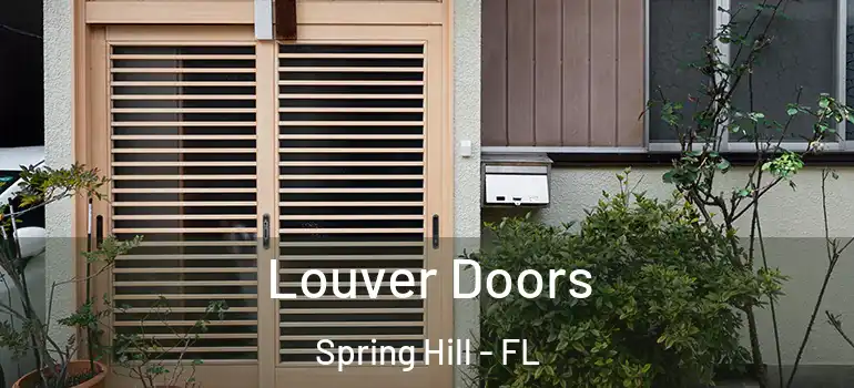  Louver Doors Spring Hill - FL