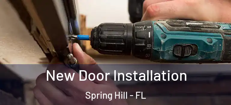  New Door Installation Spring Hill - FL