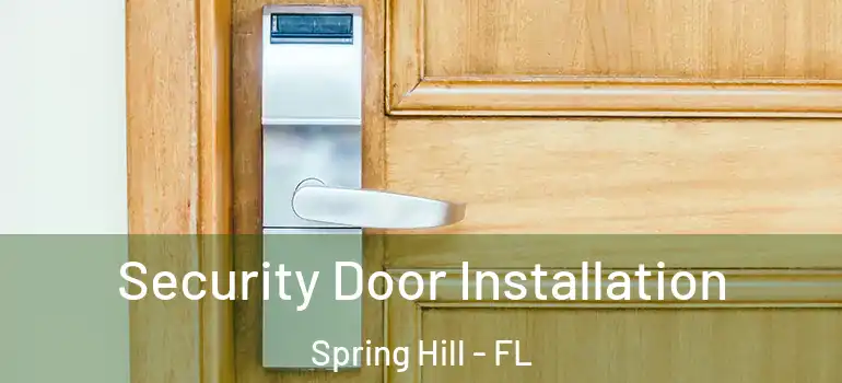  Security Door Installation Spring Hill - FL