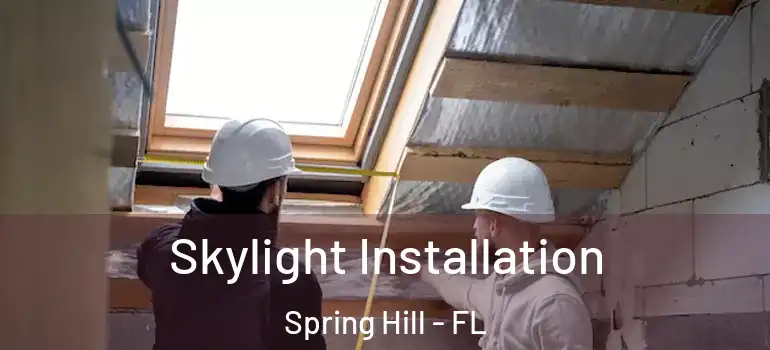  Skylight Installation Spring Hill - FL