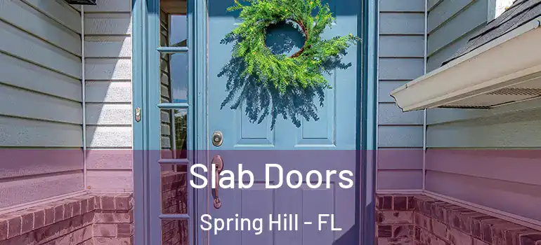  Slab Doors Spring Hill - FL