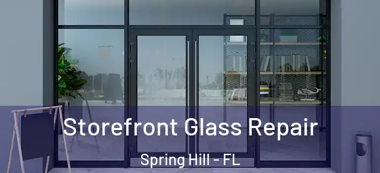  Storefront Glass Repair Spring Hill - FL