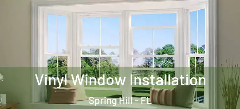  Vinyl Window Installation Spring Hill - FL