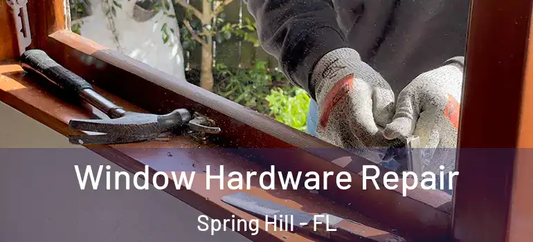  Window Hardware Repair Spring Hill - FL